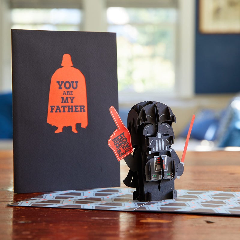 Lovepop Star Warsâ„¢ Darth Vaderâ„¢: Best Dad in the Galaxy Pop Up Card, 5x7-3D Father's Day Greeting Card, Celebration Cards, Pop-Up Birthday Card for Dad, Star Wars Birthday Card - Image 5